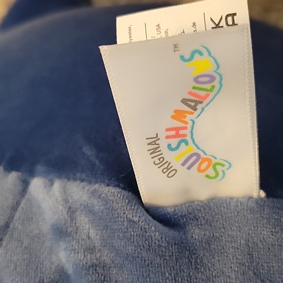 Squishmallow 11” DANI the Navy Blue Bigfoot Yeti EXCLUSIVE 2023 Rare - Picture 4 of 8